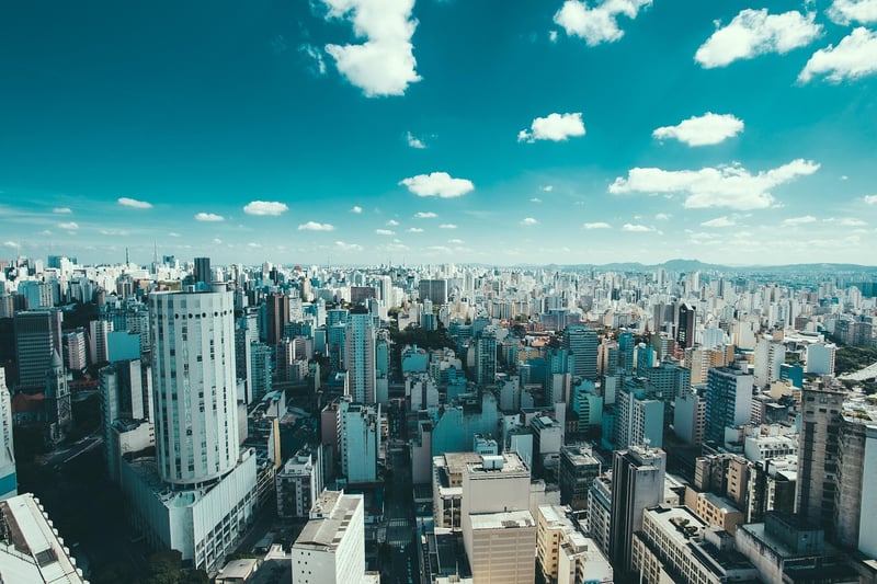 Sao Paulo Night Skyline